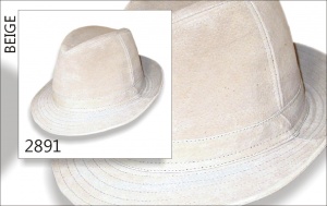imagen Sombrero tirolés piel color beige